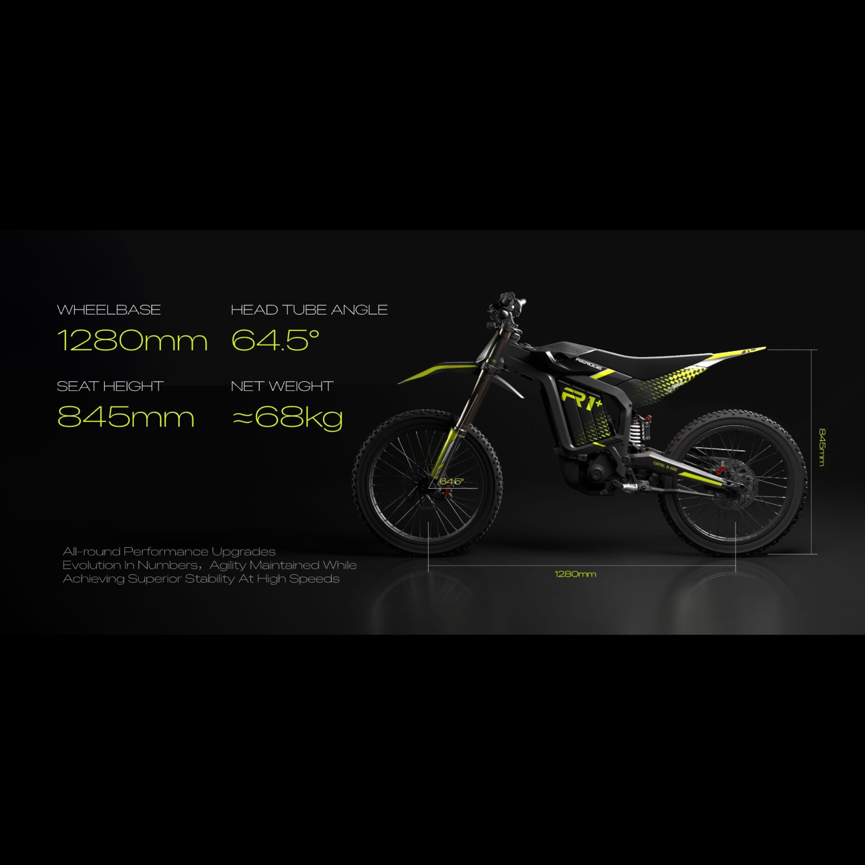 Rerode R1+ 17kw Electric Dirt Bike