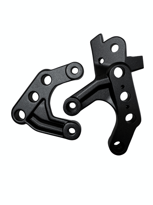 R1 Left/Right foot peg mounting bracket for secure and durable support